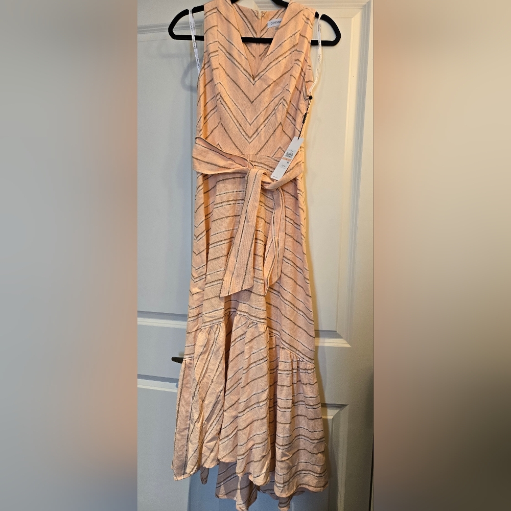 Calvin Klein Belted Dress